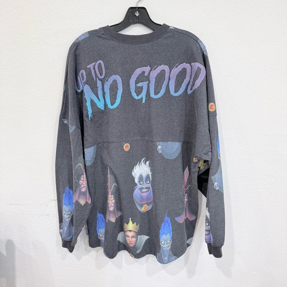 Disney World Spirit Jersey Villains Long sleeve T-Shirt Size Large - Picture 2 of 5